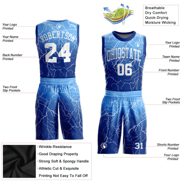 Basketball Uniform (MC-BU-0001) - Image 2