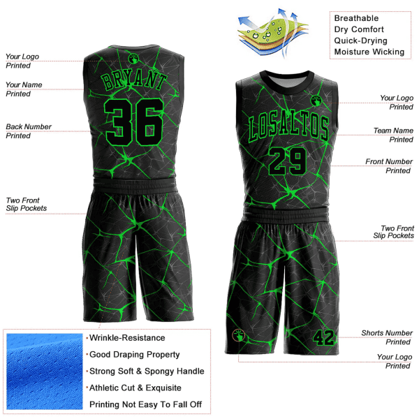 Basketball Uniform (MC-BU-0004) - Image 2