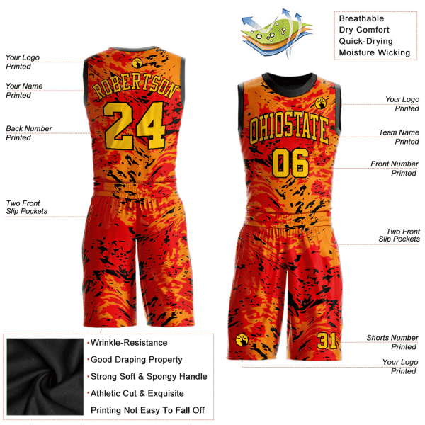 Basketball Uniform (MC-BU-0006) - Image 2
