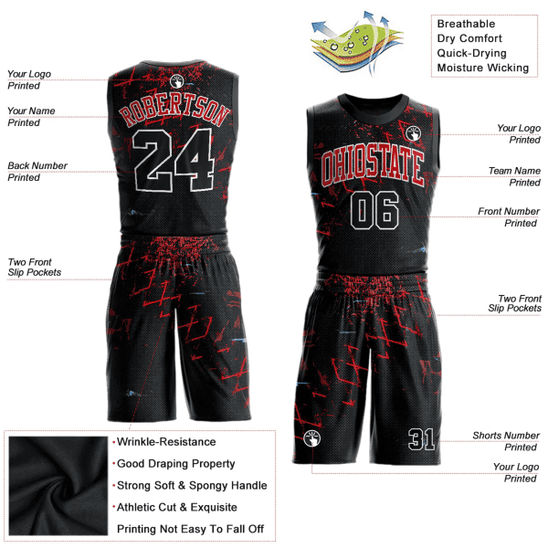 Basketball Uniform (MC-BU-0007) - Image 2