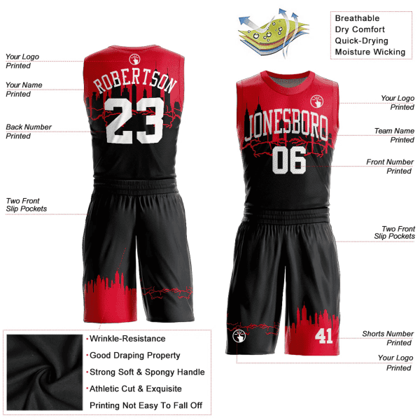 Basketball Uniform (MC-BU-0009) - Image 2