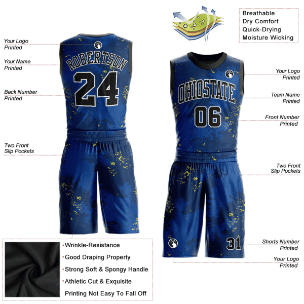 Basketball Uniform (MC-BU-0027) - Image 2