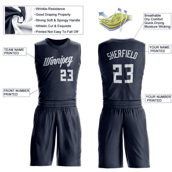Basketball Uniform (MC-BU-0019) - Image 3