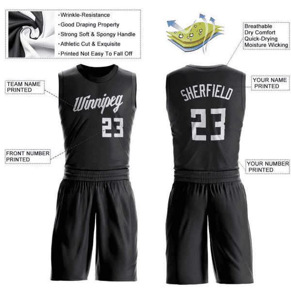 Basketball Uniform (MC-BU-0018) - Image 4